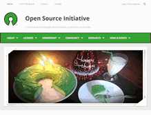 Tablet Screenshot of opensource.org